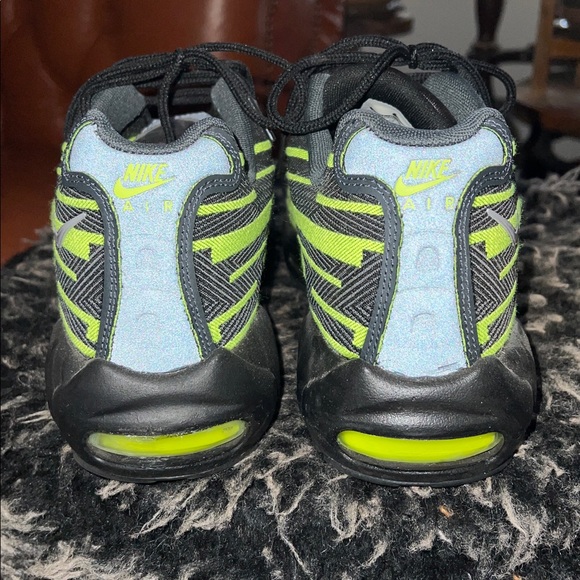 Nike air max jacquard black volt black sneaker shoes men’s 11 - Picture 5 of 10